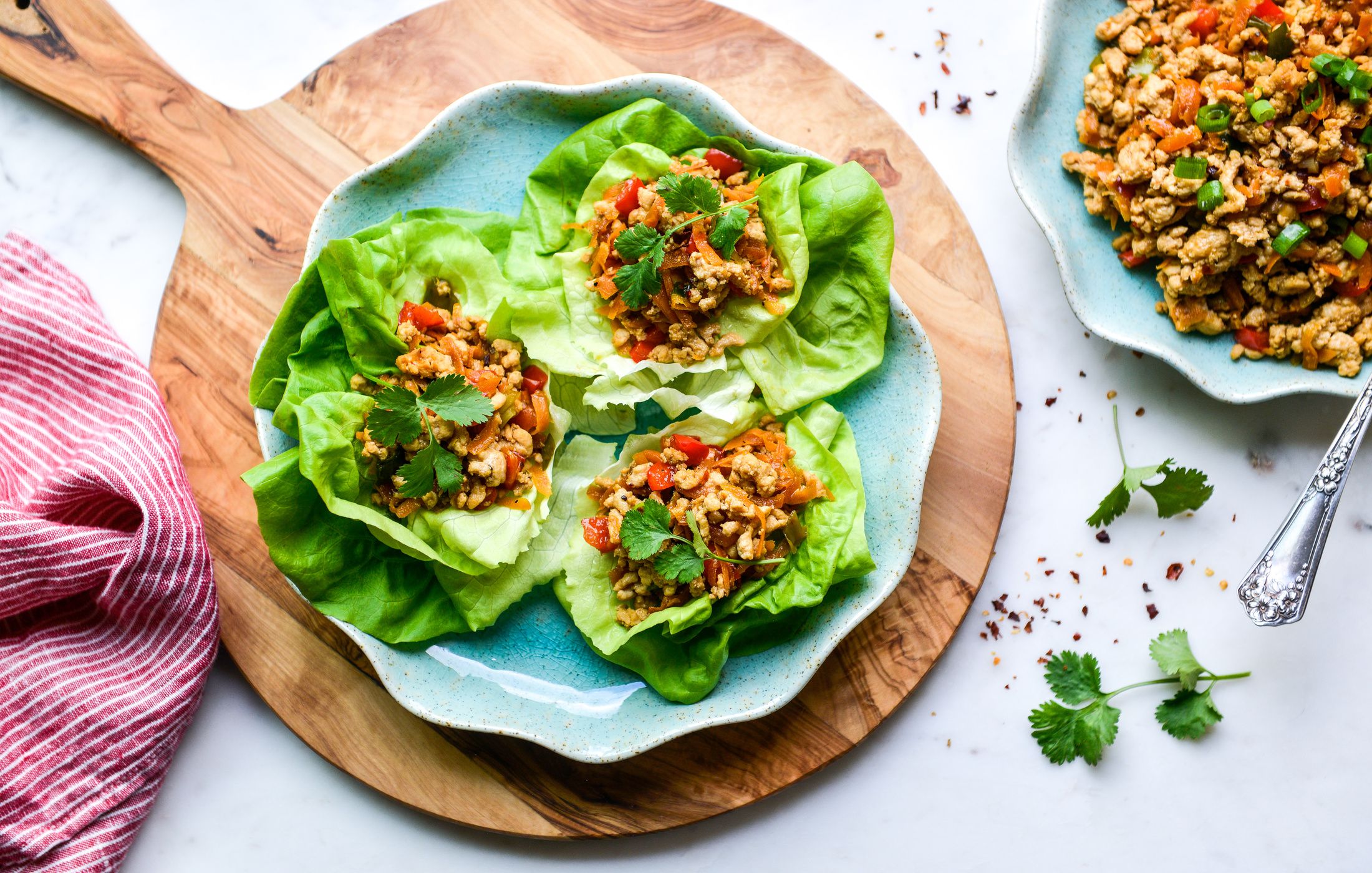 Asian Turkey Lettuce Wraps Nourishing Meals® 6617